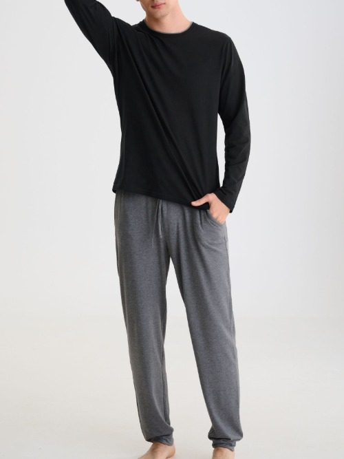 Lisca Heren Titan black/grey pajama
