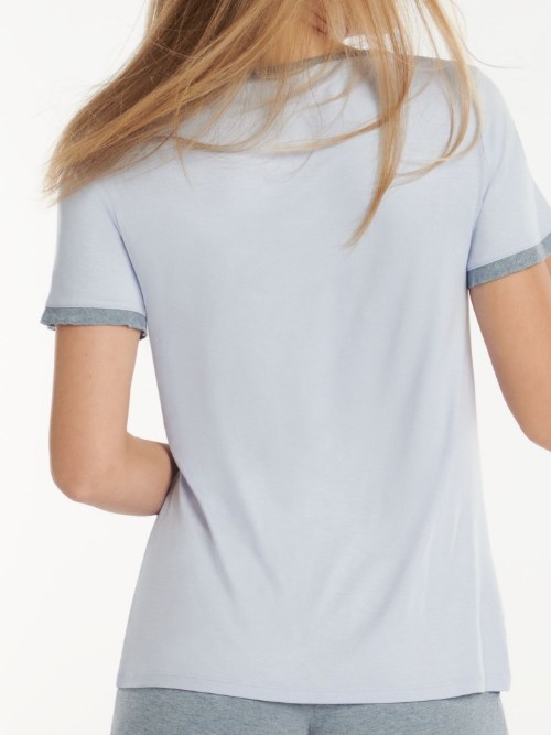 Lisca Nachtmode Laura ice blue sleep shirt