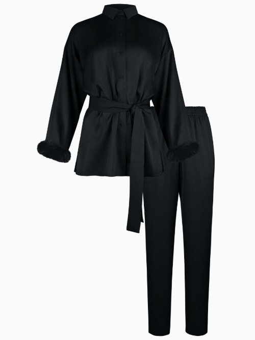 Lisca Nachtmode Passion black pajama