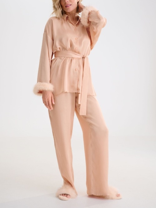 Lisca Nachtmode Passion rose with gold pajama