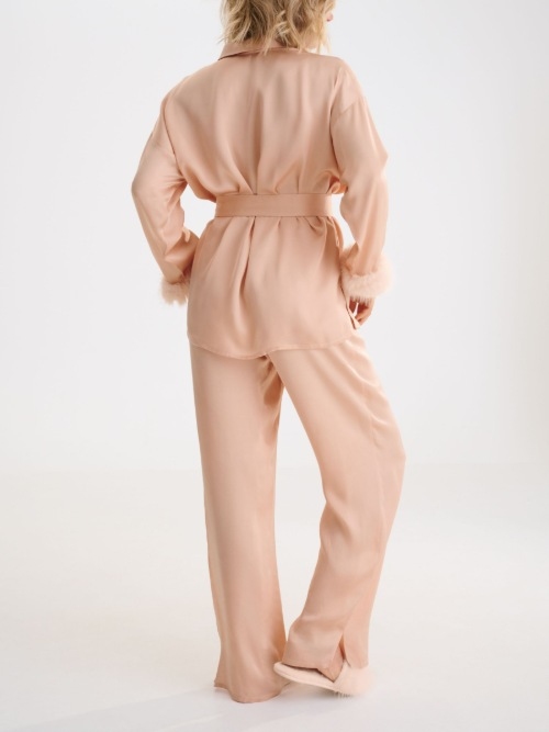 Lisca Nachtmode Passion rose with gold pajama