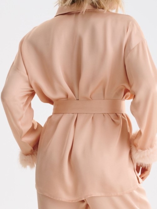Lisca Nachtmode Passion rose with gold pajama