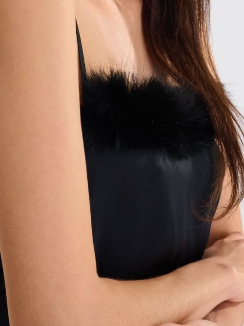 Lisca Nachtmode Passion black nightdress