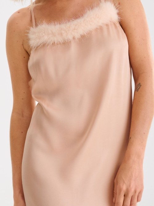 Lisca Nachtmode Passion rose with gold nightdress