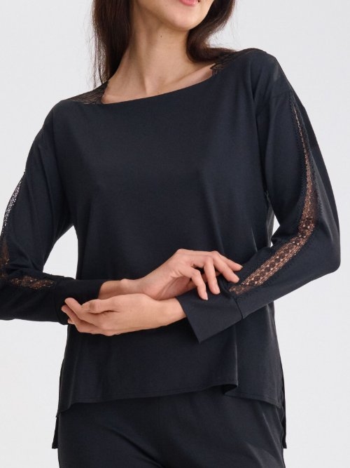 Lisca Nachtmode Adventure black pajama