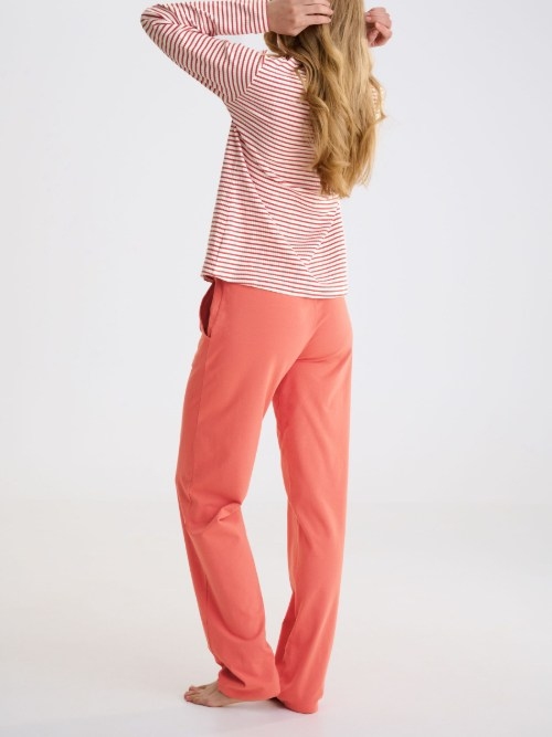 Lisca Nachtmode Infinity coral pajama
