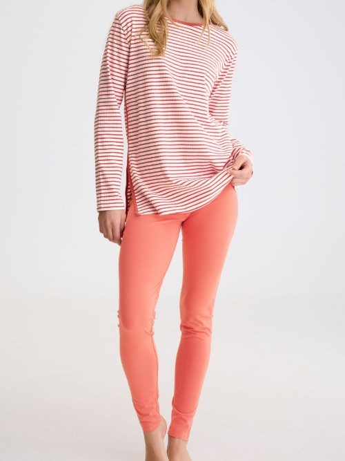 Lisca Nachtmode Infinity coral pajama