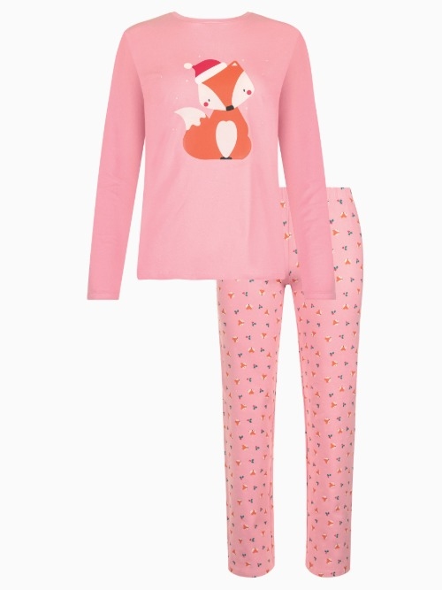 Lisca Nachtmode Foxy pink pajama