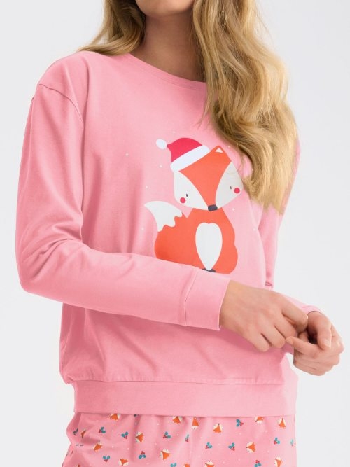 Lisca Nachtmode Foxy pink pajama