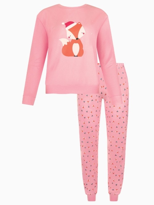 Lisca Nachtmode Foxy pink pajama