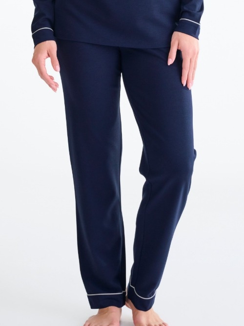 Lisca Nachtmode Tara navy blue pajama