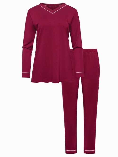 Lisca Nachtmode Tara red pajama