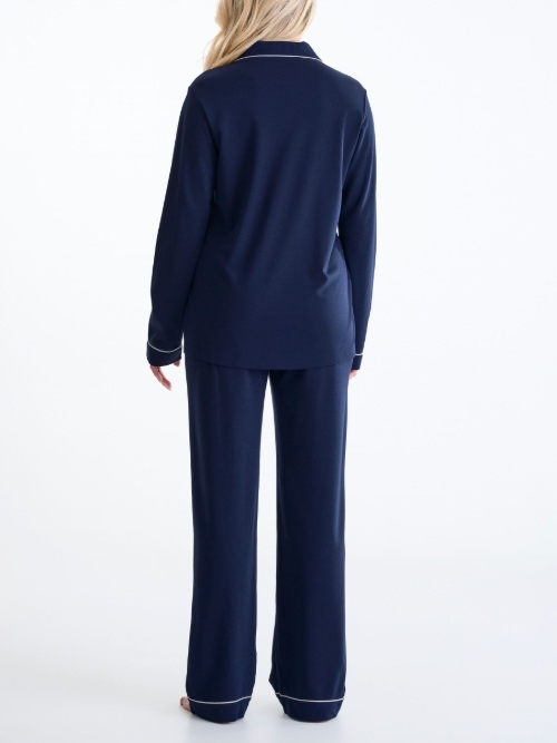 Lisca Nachtmode Tara navy blue pajama
