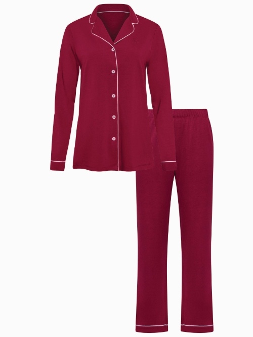 Lisca Nachtmode Tara red pajama