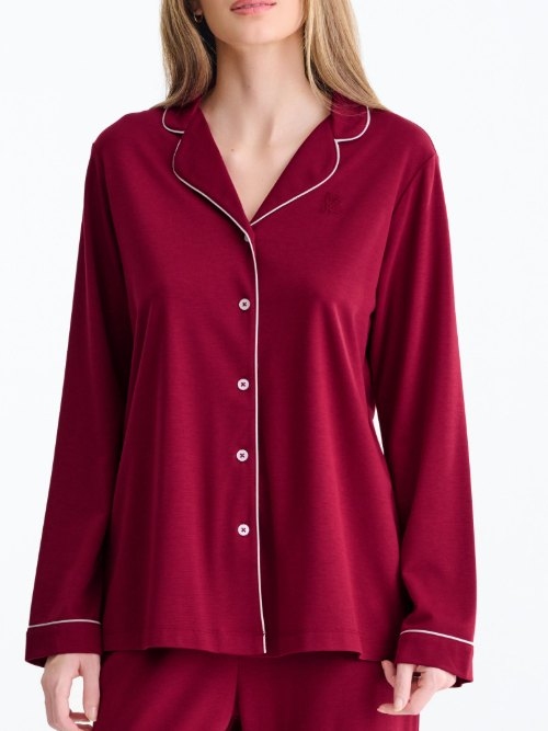 Lisca Nachtmode Tara red pajama