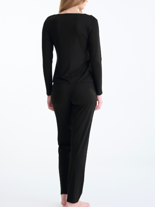 Lisca Nachtmode Tania black pajama