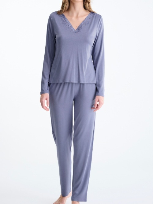 Lisca Nachtmode Tania lavender pajama