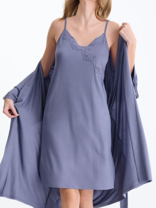 Lisca Nachtmode Tania lavender nightdress
