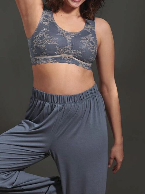 Anita Care Essential Lace grey/pink padded bra