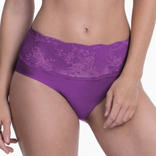 Anita Care Essential Lace magic purple high waist brief