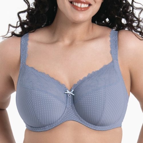 Rosa Faia Eloise medium blue non-padded bra