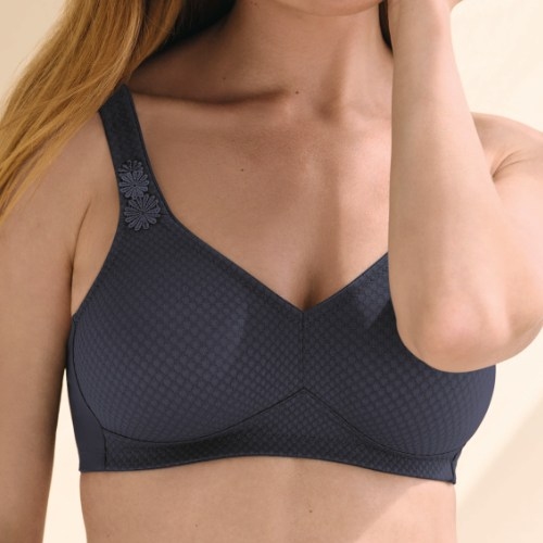 Anita Leni shadow blue wireless bra