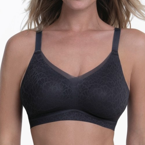 Anita Essential shadow blue wireless bra