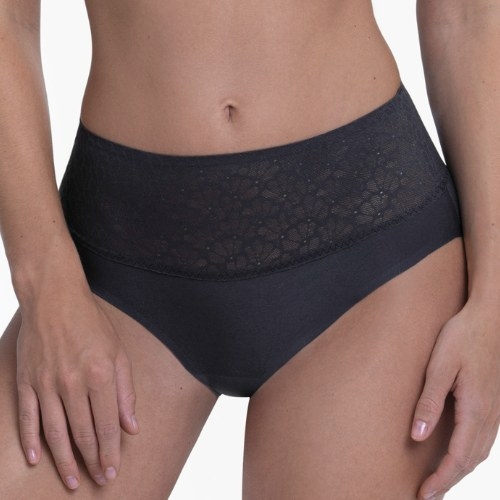 Anita Essential shadow blue high waist brief