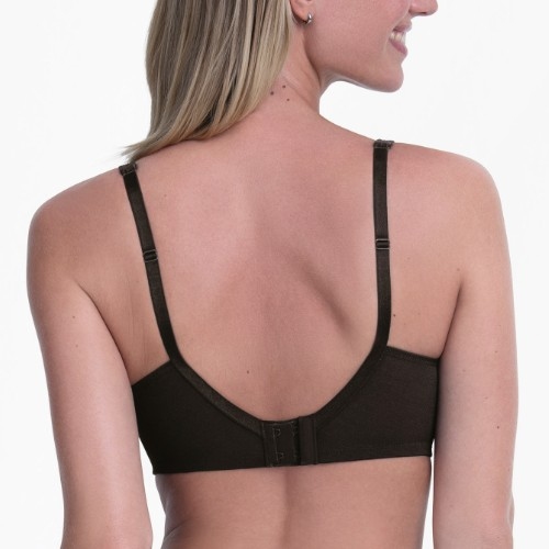 Rosa Faia Fleur chocolate non-padded bra