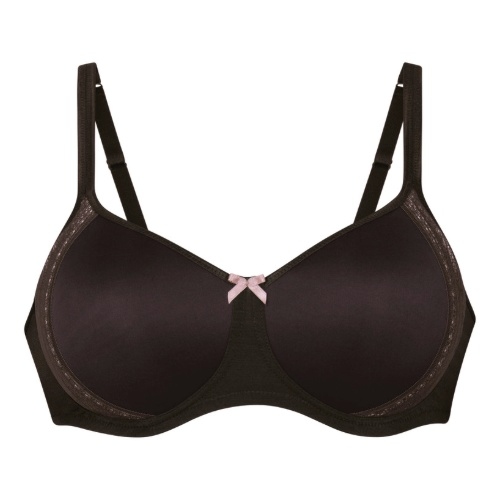 Rosa Faia Fleur chocolate non-padded bra