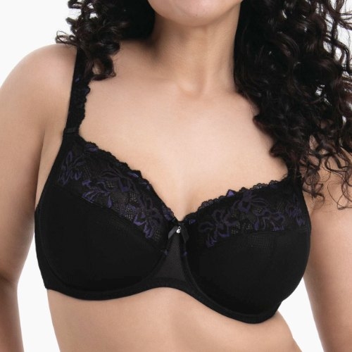 Rosa Faia Suzette black padded bra