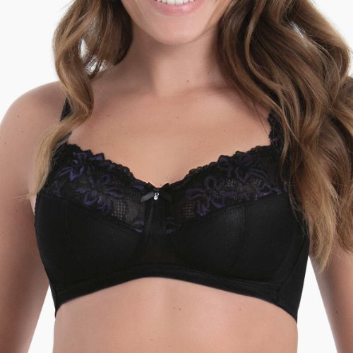 Rosa Faia Suzette black padded bra
