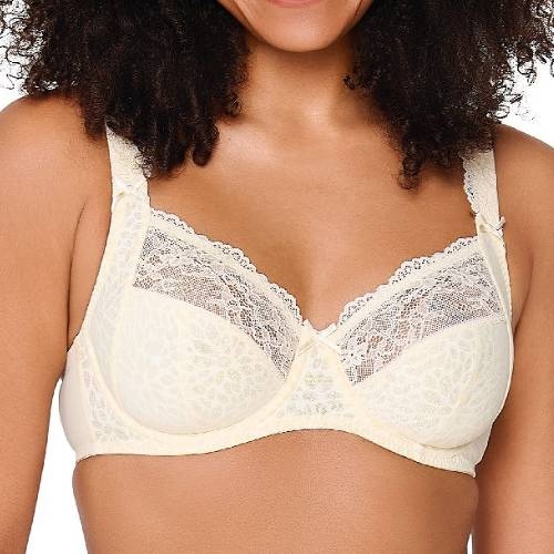 LingaDore Daily Uni Fit Plus Bra ivory non-padded bra