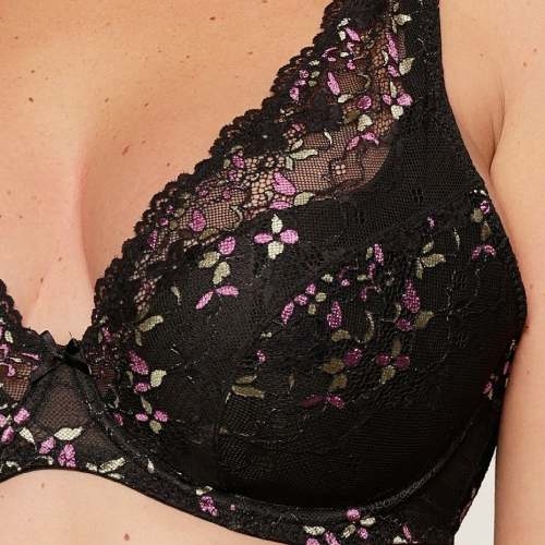 LingaDore Daily Triangel black padded bra