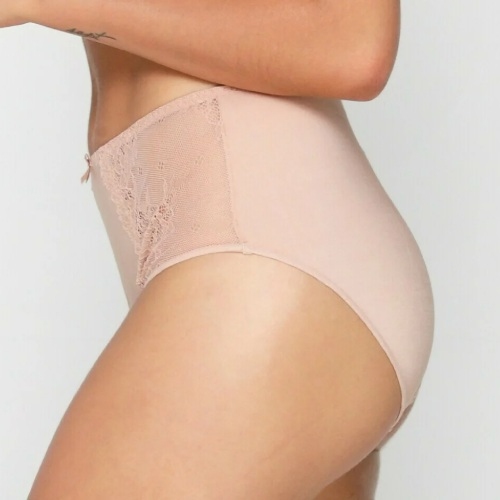 LingaDore Daily Maxi Slip blush high waist brief