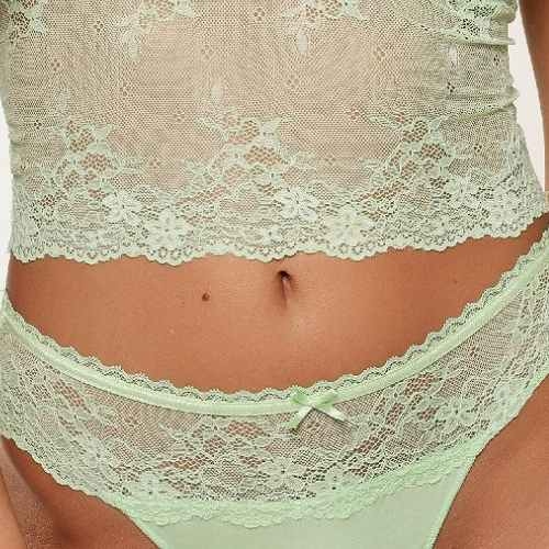 LingaDore Daily Basic green thong