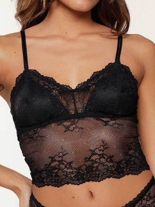LingaDore Daily Basic black wireless bra