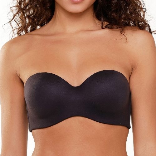 LingaDore Daily Strapless black padded bra