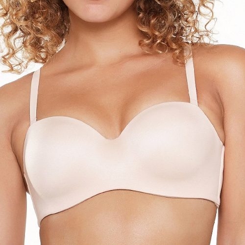 LingaDore Daily Strapless nude padded bra