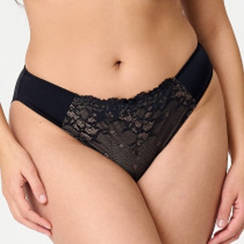 LingaDore Daily Maxi Slip black/powder brief