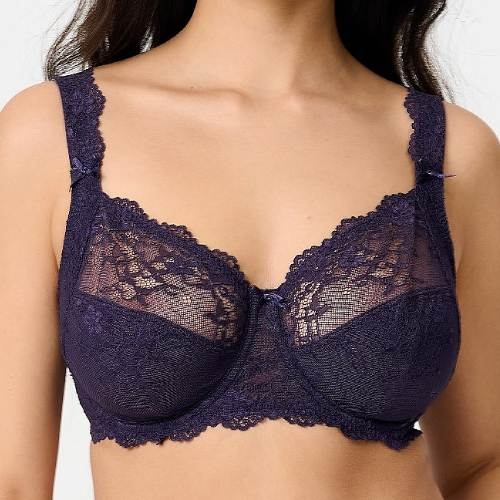 LingaDore Daily Uni Fit grape non-padded bra