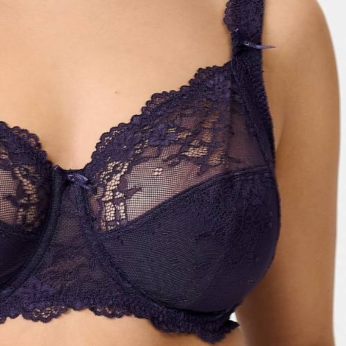 LingaDore Daily Uni Fit grape non-padded bra