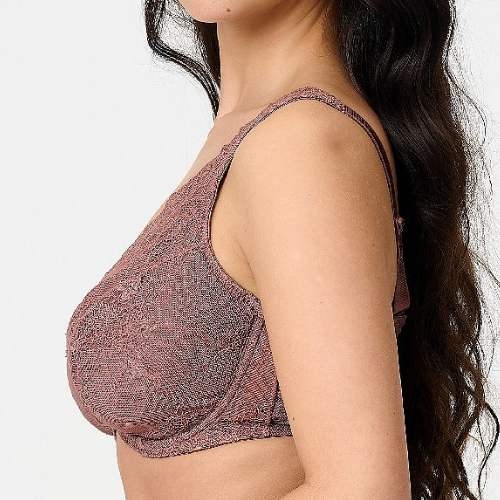 LingaDore Daily Triangel cognac padded bra