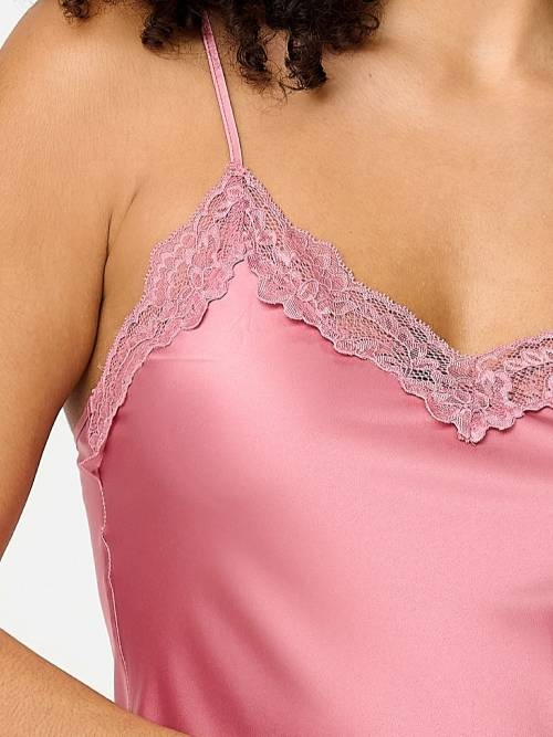LingaDore Daily Basic dusty rose slipdress