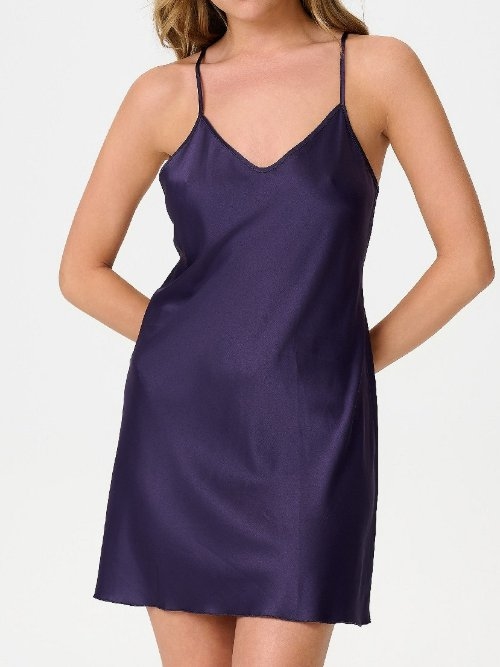 LingaDore Daily Basic grape slipdress