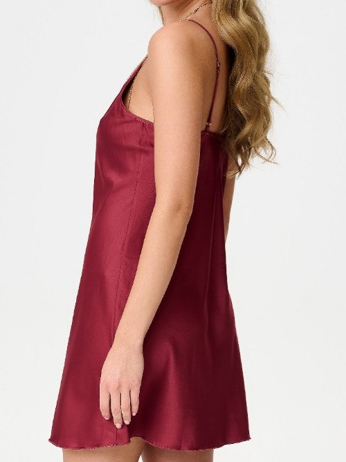 LingaDore Daily Basic ruby slipdress