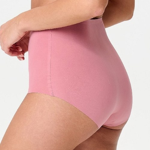 LingaDore Daily Basic dusty rose high waist brief