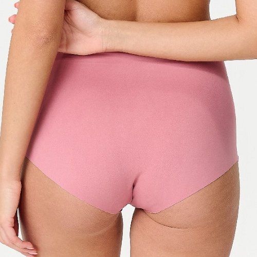 LingaDore Daily Basic dusty rose high waist brief