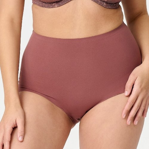 LingaDore Daily Basic cognac high waist brief