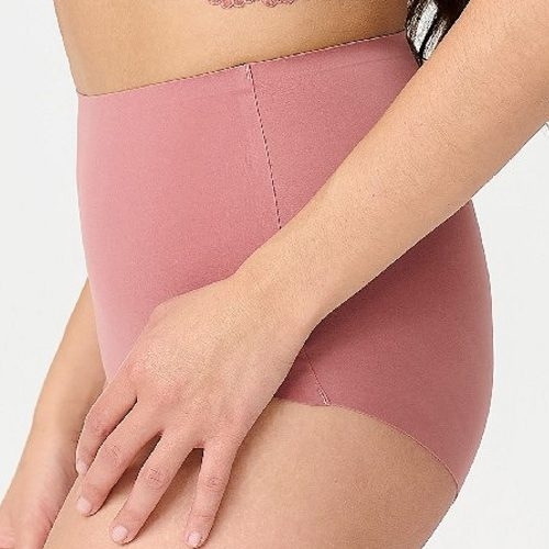 LingaDore Daily Basic old rose high waist brief